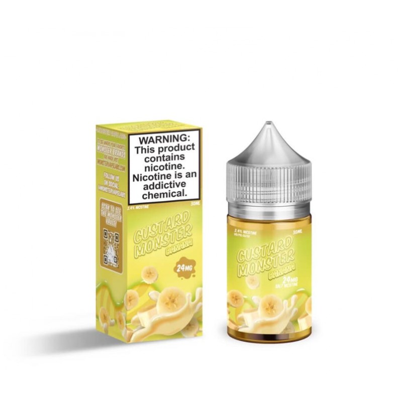 Custard Monster Salt Banana eJuice