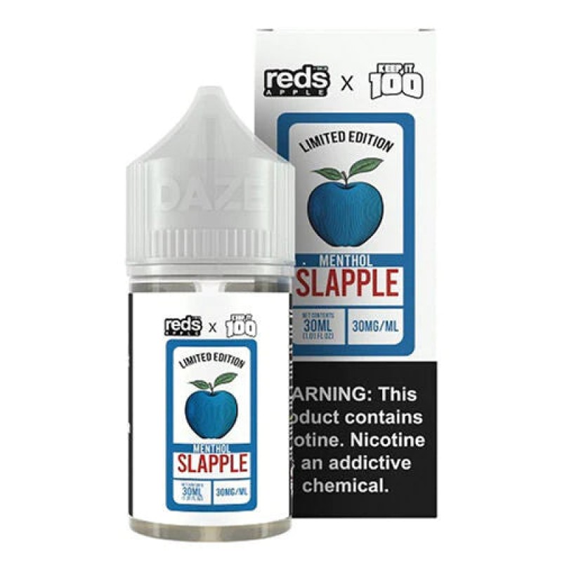 Reds x Keep It 100 Salt Menthol Slapple eJuice