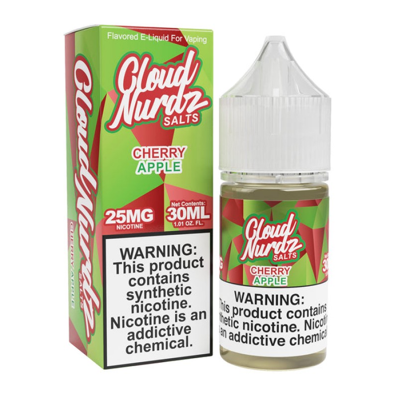 Cloud Nurdz Salts Cherry Apple eJuice