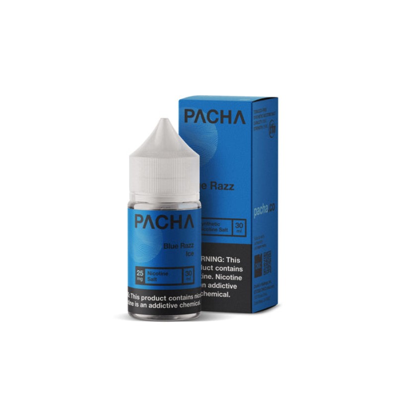 Pacha Salt Blue Razz Ice eJuice