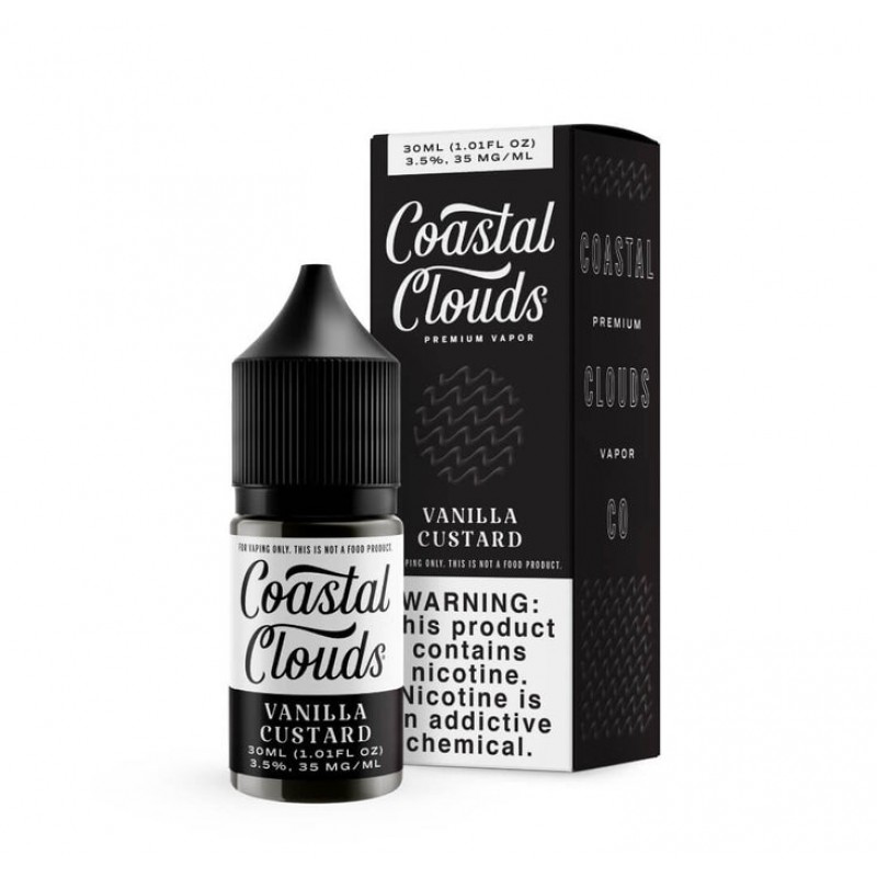 Coastal Clouds Salt Vanilla Custard eJuice