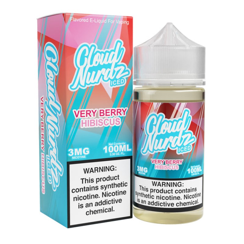 Cloud Nurdz Iced Very Berry Hibiscus eJuice